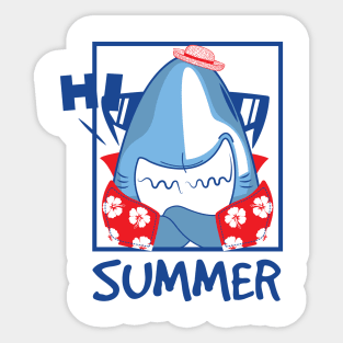 Sharky Sticker